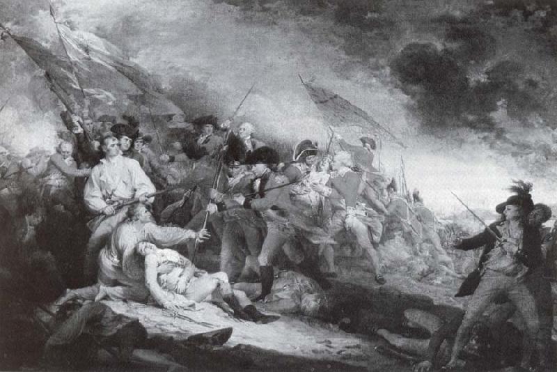  Tod des General Warren in der Schlach von Bunker-s Hill